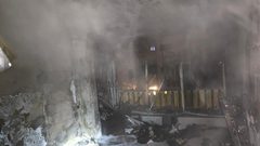 العثور على جثة إثر حريق في منزل بمدينة الرملة