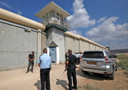 البدء بتحصين سجن جلبوع لمنع فرار الأسرى