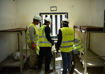 شرطة الاحتلال تواصل أعمال التحصين في سجن جلبوع بعد حادثة فرار الأسرى الستة