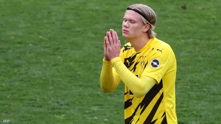 هالاند يشعل الحرب بين لابورتا وبيريز