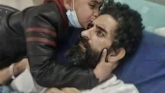 اللحظات الأولى من تعليق الأسير هشام أبو هواش إضرابه عن الطعام بعد 141 يوماً