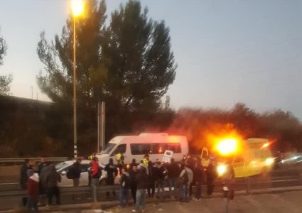 استشهاد عامل دعسه مستوطن غرب رام الله