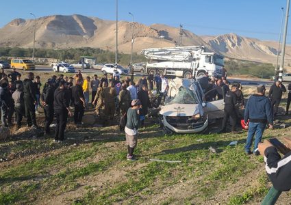 وفاة 7 مواطنين بحادث سير مروع قرب فصايل شمال أريحا