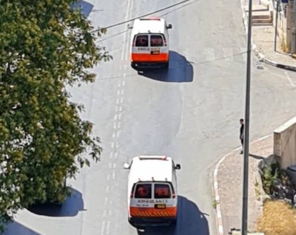 مستوطن يدعس مواطنة شرق نابلس