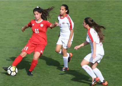 واعدات فلسطين يفزن على منتخب لبنان ضمن بطولة اتحاد غرب آسيا