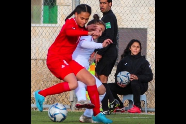 واعدات فلسطين يخسرن أمام الأردن في بطولة غرب آسيا