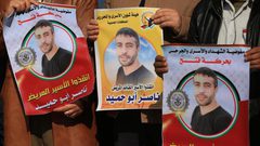 وقفة دعم وإسناد للأسير ناصر أبو حميد في بيت لحم