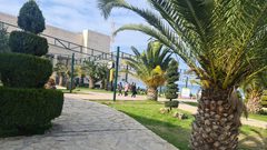 باحات جامعة النجاح هذا الصباح و قبل أيام من عودة الطلبة