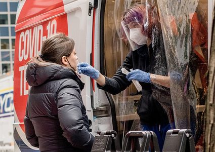 أميركا تسجل أكثر من مليون إصابة بكورونا يوم أمس