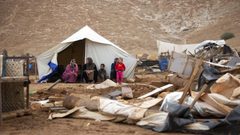 الاحتلال يهدم خيمة احتجاج للأهالي في قرية الأطرش في النقب