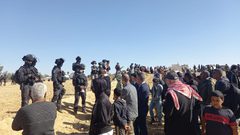 اعتقالات خلال قمع احتجاجات أهالي النقب على عمليات التجريف الإسرائيلية