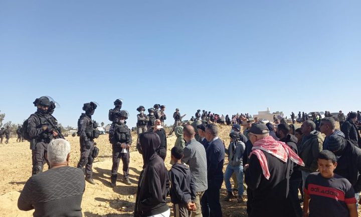 اعتقالات خلال قمع احتجاجات أهالي النقب على عمليات التجريف الإسرائيلية