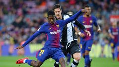 خلاف جديد بين برشلونة وديمبلي