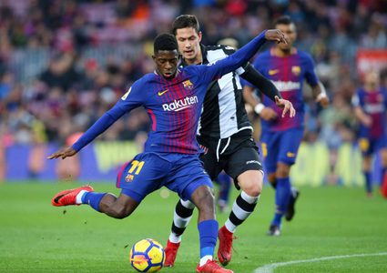 خلاف جديد بين برشلونة وديمبلي