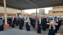 انتظام الدراسة في مدارس محافظات قطاع غزة مع بدء الفصل الدراسي الثاني للعام 2021 - 2022