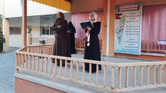 انتظام الدراسة في مدارس محافظات قطاع غزة مع بدء الفصل الدراسي الثاني للعام 2021 - 2022