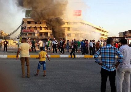 هجوم على مقر حزب رئيس مجلس النواب العراقي