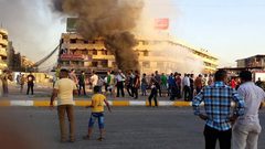 هجوم على مقر حزب رئيس مجلس النواب العراقي