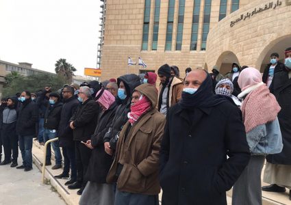 النظر في طلب شرطة الاحتلال بتمديد اعتقال 40 شابا وفتاة من النقب