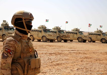 مقتل جندي أردني في إطلاق نار على الحدود الشمالية الشرقية للمملكة