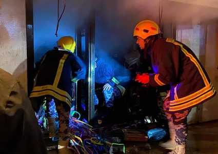 الدفاع المدني يتعامل مع 33 حادث بالضفة خلال 24 ساعة