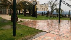 تسود الأجواء الضبابية وشديدة البرودة في جامعة النجاح الوطنية بمدينة نابلس صباح اليوم الأحد .. تصوير سجود جعارة