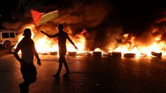 اندلاع مواجهات بين المواطنين وقوات الاحتلال جنوب نابلس