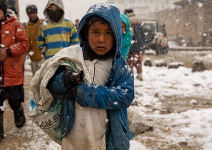 منظمة: مصرع 3 أطفال سوريين بسبب البرد القارس