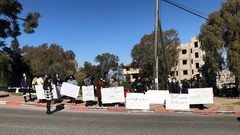 وقفة احتجاجية في مدينة الناصرة ضد قتل النساء