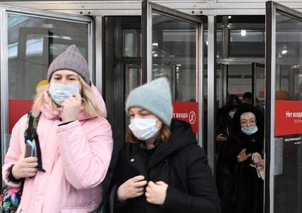 تسجيل 57 ألف إصابة بكورونا في روسيا خلال 24 ساعة