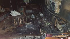 تسع إصابات جراء حريق منزل في بيت حنينا