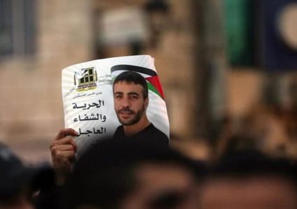 "هيئة الأسرى": الأسير أبو حميد في مرحلة الخطر والأطباء يبقوه في حالة تنويم