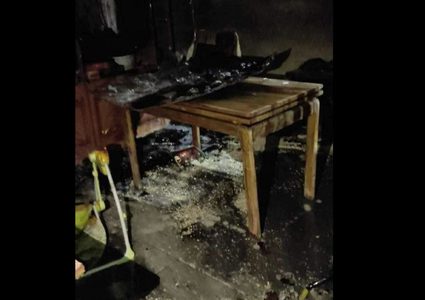 الحريق الذي تسبب بوفاة مسن اختناقا، وإصابة 3 من أسرته في عصيرة القبلية جنوب نابلس حيث اندلع جراء مدفأة كهربائية