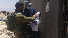 الاحتلال يخطر بهدم أربعة منازل في روجيب شرق نابلس