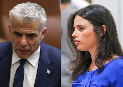 مشادة كلامية بين لابيد وشاكيد بسبب مشروع قانون "لم الشمل"