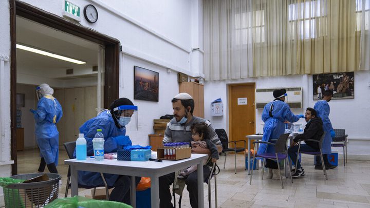 الاحتلال: إصابة أكثر من نصف مليون مستوطن بفيروس كورونا خلال أسبوع