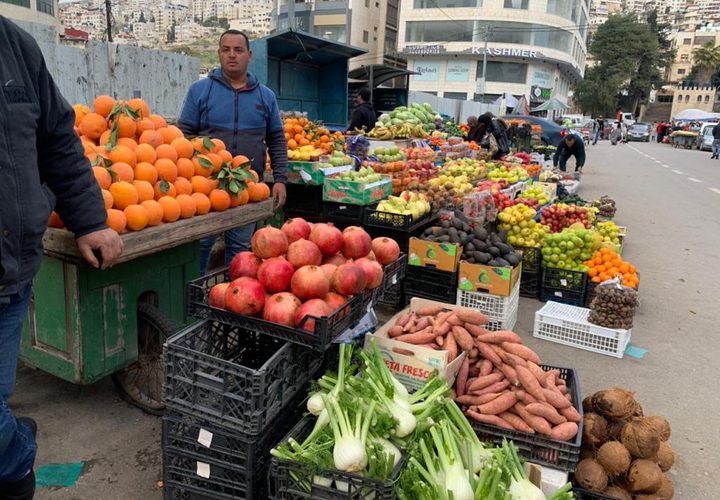 أجواء مدينة نابلس ظهر اليوم وما قبل المنخفض الجوي- تصوير سجود جعارة