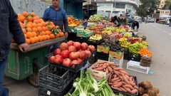 أجواء مدينة نابلس ظهر اليوم وما قبل المنخفض الجوي- تصوير سجود جعارة