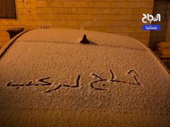 أجواء بدء المنخفض الجوي في فلسطين