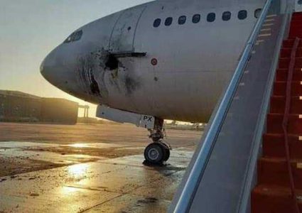 أضرار في مطار بغداد بعد تعرضه للاستهداف بستة صواريخ