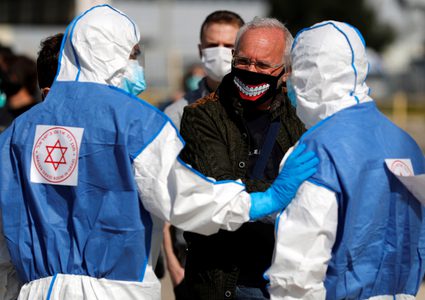 دولة الاحتلال : 12 وفاة و57563 إصابة جديدة بكورونا