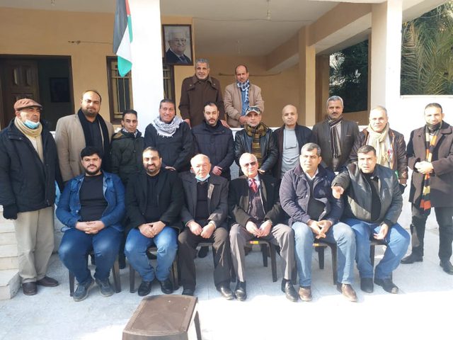 "أمين سر شرق غزة" يلتقي أمناء سر المكاتب الحركية المهنية بالإقليم