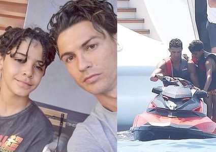 ما هو الشئ الذي يمنعه رونالدو عن ابنه