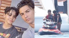 ما هو الشئ الذي يمنعه رونالدو عن ابنه