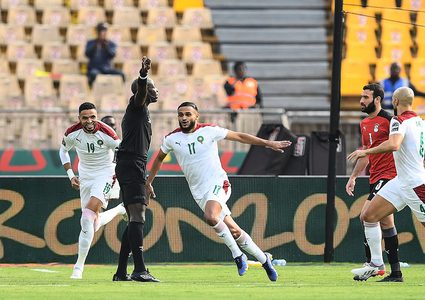 مصر تفوز على المغرب وتتأهل إلى نصف نهائي كأس إفريقيا
