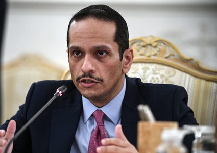 وزير الخارجية القطري: نتطلع لمنافسة روسيا والولايات المتحدة في تصدير الغاز