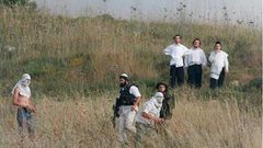 مستوطنون يقتحمون أراضي المواطنين بين بلدتي سيلة الظهر وبرقة