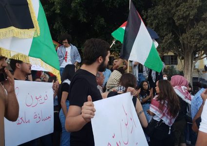 نابلس: وقفة إسناد للأسرى المقاطعين لمحاكم الاحتلال