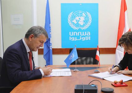 النمسا تتبرع بمليون يورو لدعم اللاجئين الفلسطينيين