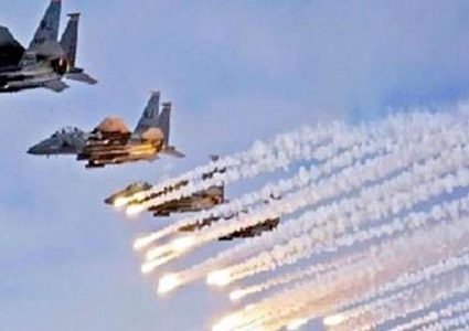 التحالف العربي يشن غارات جوية جديدة على صنعاء